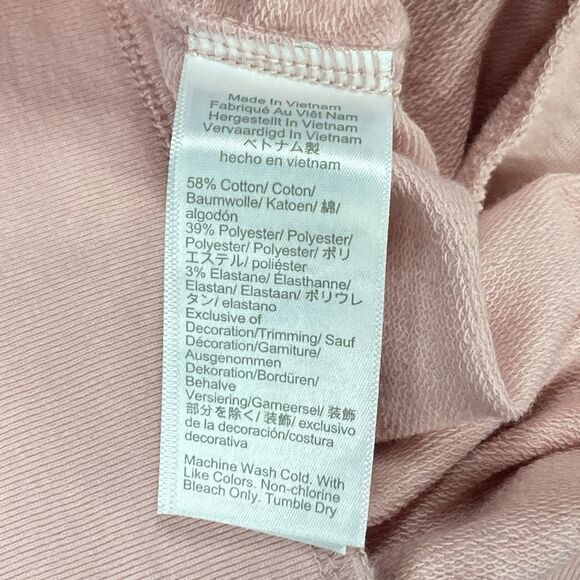 J. Crew Jogger Women XL Pink Elasticized Waist Loungewear Casual Comfy Retro New - Picture 14 of 15